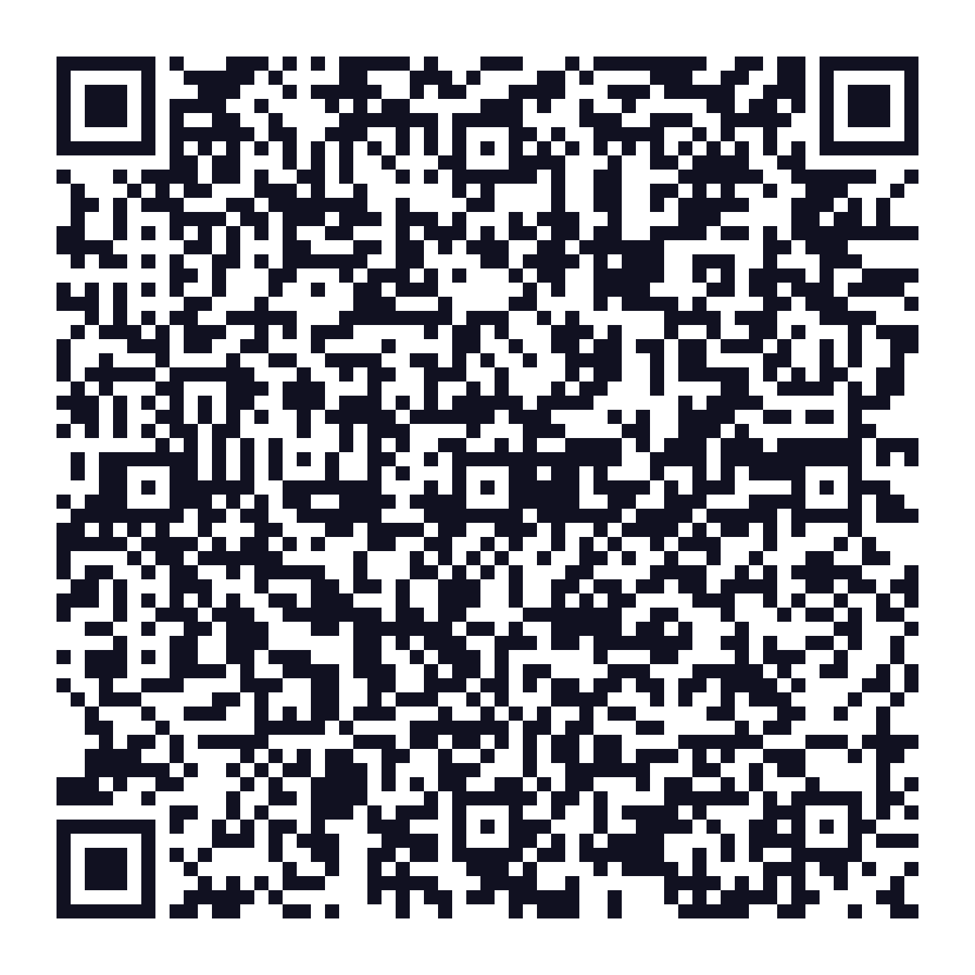 Kod QR z danymi kontaktowymi gabinetu Terapia Umysłu